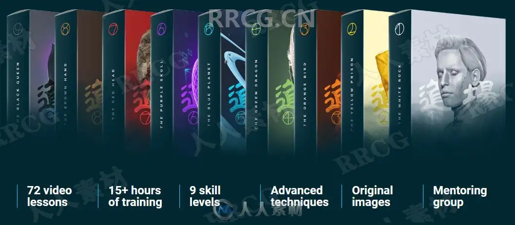 道场系列PS概念艺术设计大师班课程视频教程