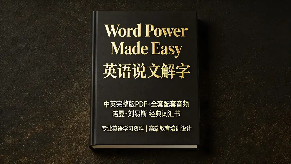 《Word Power Made Easy》中英双语版+配套音频